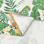 Cotton Ox Printed Fabric Tropical Bird - nomura tailor