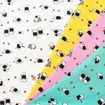 Cotton seamed printed fabric Anteater - nomura tailor