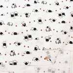 Cotton seamed printed fabric Anteater - nomura tailor