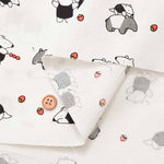 Cotton seamed printed fabric Anteater - nomura tailor