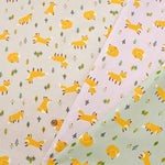 Cotton Ox Printed Fabric Fox - nomura tailor