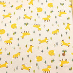 Cotton Ox Printed Fabric Fox - nomura tailor