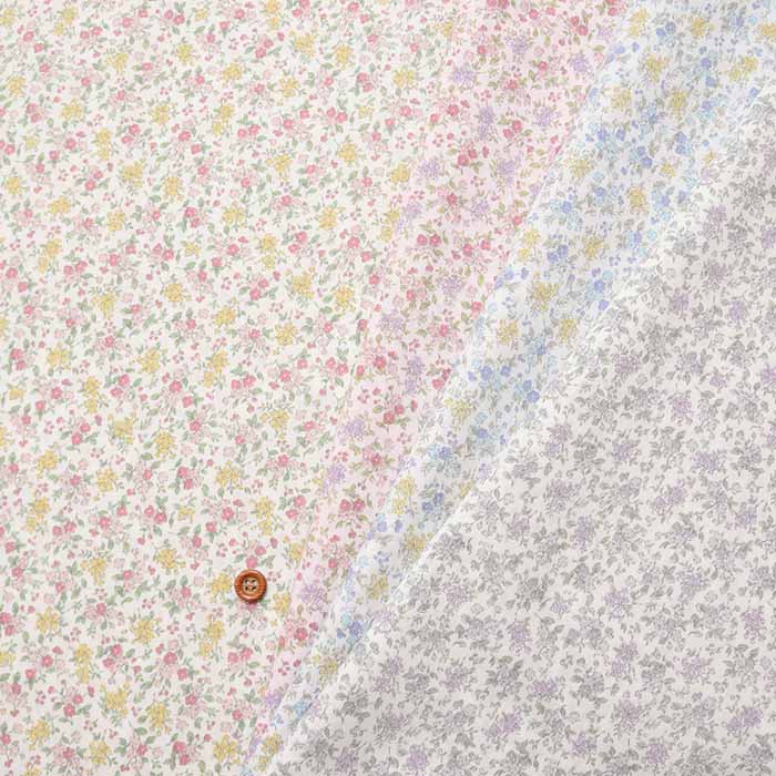 T/C print fabric Petit Flower - nomura tailor