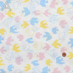 Cotton shirting printed fabric Bird - nomura tailor