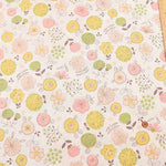 Cotton sheeting print fabric Flower - nomura tailor