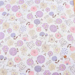 Cotton sheeting print fabric Flower - nomura tailor