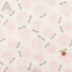 Cotton sheeting print fabric Hydrangea - nomura tailor