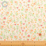 Cotton Sharting Printed Fabric - Mini Flower - nomura tailor