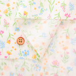 Cotton Sharting Printed Fabric - Mini Flower - nomura tailor