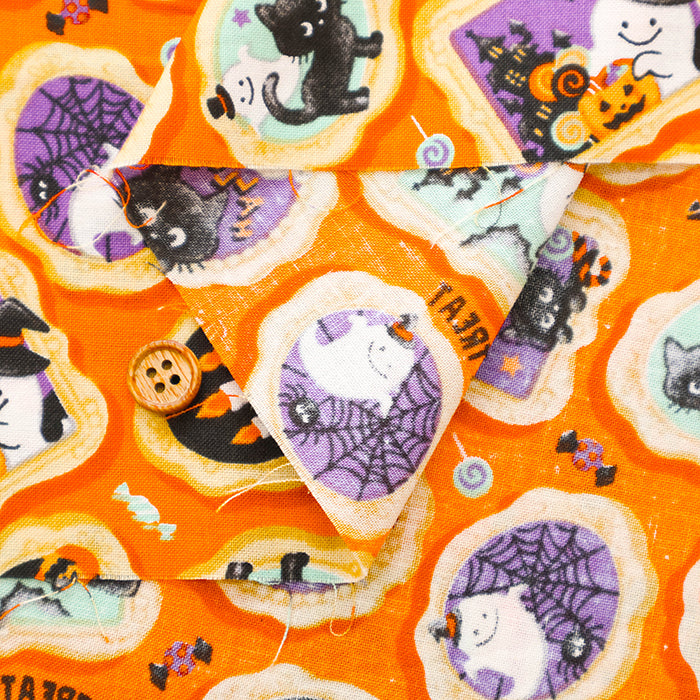 Cotton Scare Printed Fabric - Halloween - nomura tailor