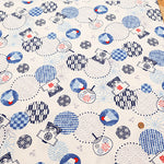 Cotton Shantung Print Fabric - Happi - nomura tailor