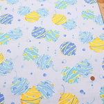 Cotton Shantung Print Fabric - Water Balloons - nomura tailor
