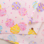 Cotton Shantung Print Fabric - Water Balloons - nomura tailor