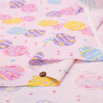 Cotton Shantung Print Fabric - Water Balloons - nomura tailor
