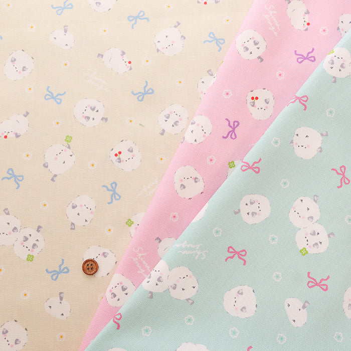 Cotton Oxford Fabric- Shimaenaga Bird - nomura tailor