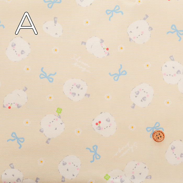 Cotton Oxford Fabric- Shimaenaga Bird - nomura tailor