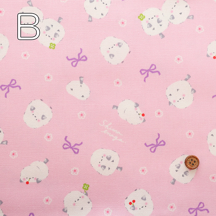 Cotton Oxford Fabric- Shimaenaga Bird - nomura tailor