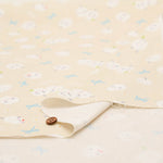 Cotton Oxford Fabric- Shimaenaga Bird - nomura tailor