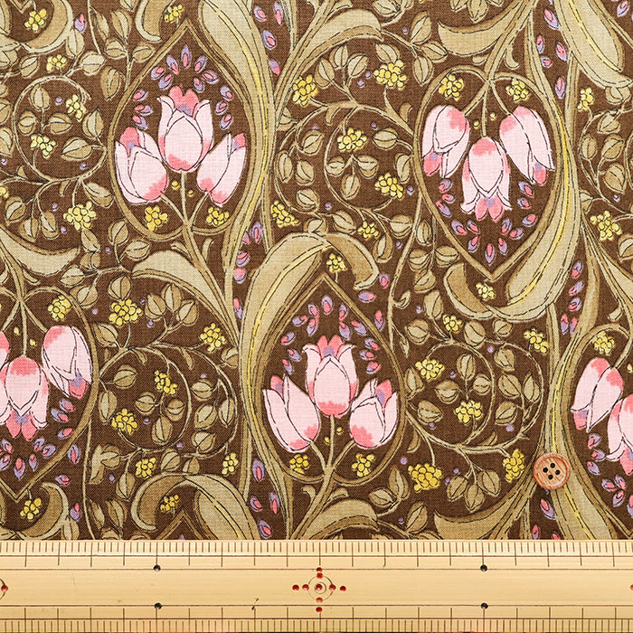 Cotton Scare Printed Fabric - Tulip - nomura tailor