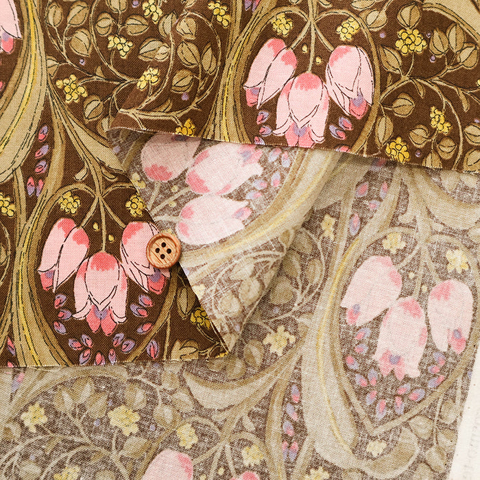 Cotton Scare Printed Fabric - Tulip - nomura tailor