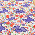 Cotton Broad Printed Fabric - Bingata Style - nomura tailor