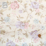 Cotton Double Gauze Printed Fabric - Elegant Flower - nomura tailor