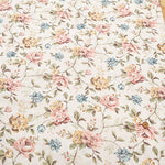 Cotton Double Gauze Printed Fabric - Elegant Flower - nomura tailor