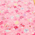 Cotton Ripple-printed Fabric - Japanese Style Uchiwa - nomura tailor