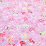 Cotton Ripple-printed Fabric - Japanese Style Uchiwa - nomura tailor