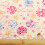 Cotton Ripple-printed Fabric - Japanese Style Uchiwa - nomura tailor