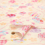 Cotton Ripple-printed Fabric - Japanese Style Uchiwa - nomura tailor