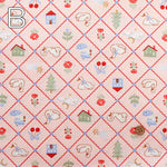 Cotton Sheeting Printed Fabric - Retro Kawaii - nomura tailor
