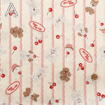 Cotton Sheeting Printed Fabric - Whip Dog - nomura tailor