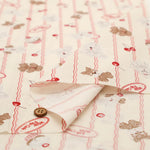 Cotton Sheeting Printed Fabric - Whip Dog - nomura tailor
