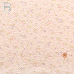 Cotton Ripple-printed Fabric - Petit Flowers - nomura tailor