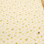 Cotton Ripple-printed Fabric  - Petit Lemon - nomura tailor