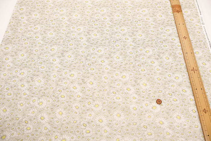 Cotton Broad Printed Fabric - Airtan Flower - nomura tailor