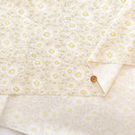 Cotton Broad Printed Fabric - Airtan Flower - nomura tailor