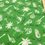Air Tumbler Finish, Cotton Broad Printed Fabric - Resort - nomura tailor