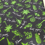Air Tumbler Finish, Cotton Broad Printed Fabric - Resort - nomura tailor