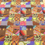 Cotton Sheeting printed Fabric - African Square - nomura tailor