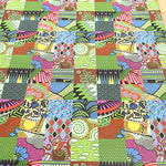 Cotton Sheeting printed Fabric - African Square - nomura tailor