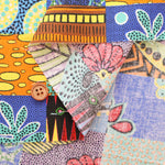 Cotton Sheeting printed Fabric - African Square - nomura tailor