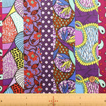 Cotton Sheeting printed Fabric - African Stripe - nomura tailor