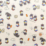 Cotton Sheeting printed Fabric リトルミステリー ジャンピングデッド - nomura tailor