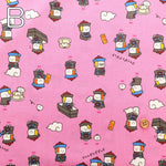 Cotton Sheeting printed Fabric リトルミステリー ジャンピングデッド - nomura tailor