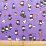 Cotton Sheeting printed Fabric リトルミステリー ジャンピングデッド - nomura tailor