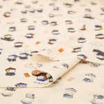 Cotton Sheeting printed Fabric リトルミステリー ジャンピングデッド - nomura tailor