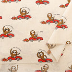 C/L Sheeting Printed Fabric - Sloth - nomura tailor