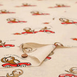 C/L Sheeting Printed Fabric - Sloth - nomura tailor
